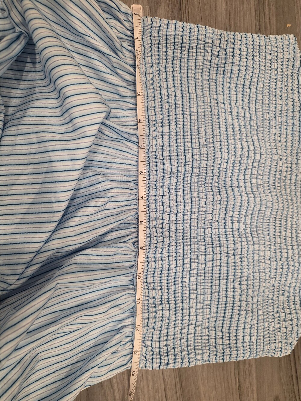 Commense Blue Perfect Beach Smocked Maxi Dress NWT Large - Picture 6 of 8